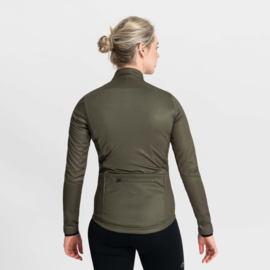 Rogelli Core dames winter fietsjack - legergroen