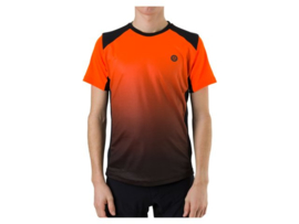 AGU MTB fietsshirt korten mouwen - zwart/oranje