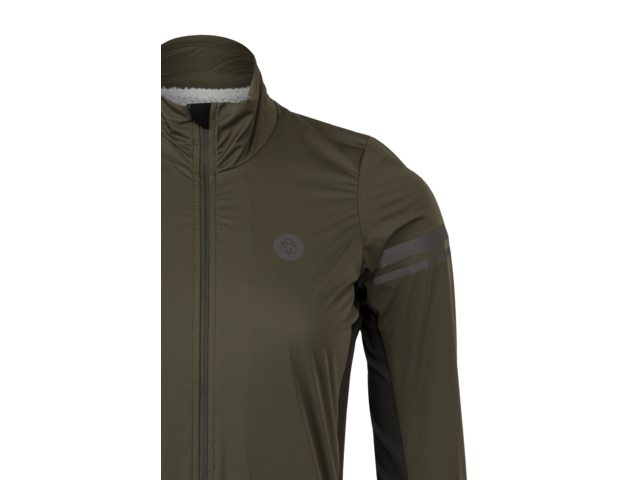 AGU Polartec Alpha dames winter fietsjack - forest green