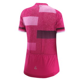 Löffler HZ Finessa dames fietsshirt korte mouwen - roze