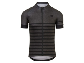 AGU Melange fietsshirt korte mouwen - grijs/zwart