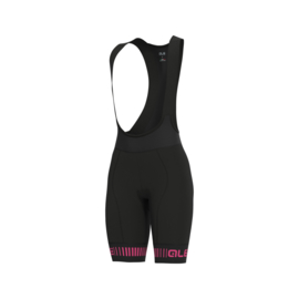 Alé PRR Strada dames bibshort - zwart/roze