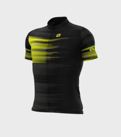 Alé Pragma Turbo fietsshirt korte mouwen - zwart/fluor