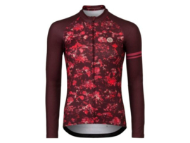 AGU Essential Abstract Flower dames fietsshirt lange mouwen - modica