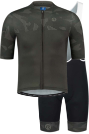 Rogelli Camo heren fietskledingset - legergroen/zwart