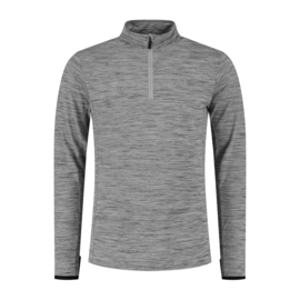 Rogelli Core hardloopshirt heren lange mouwen - grijs/melange