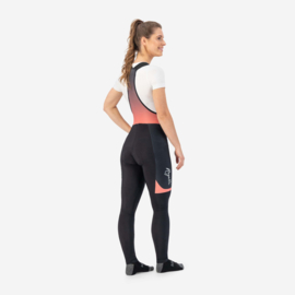 Rogelli Select II dames bibtight - zwart/coral