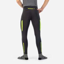 Rogelli Core Winter lange hardloopbroek heren - zwart/fluor