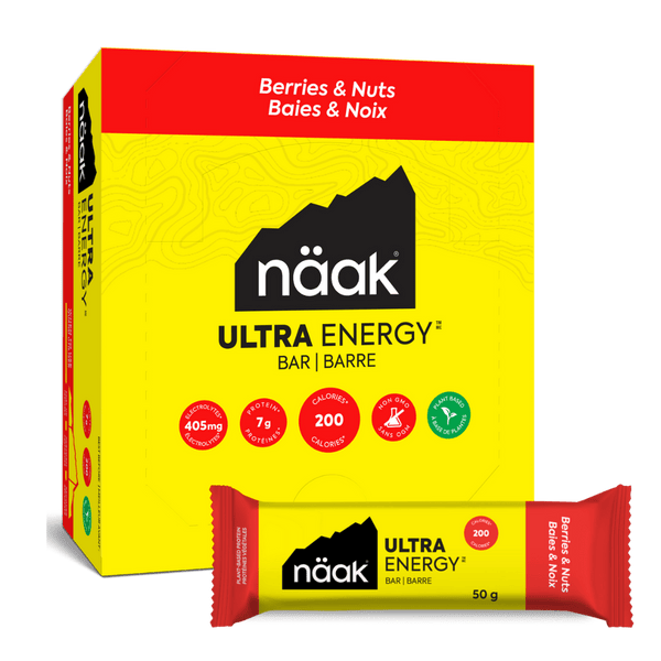 Näak Ultra Energy Bar - Berries & Nuts - 12 stuks