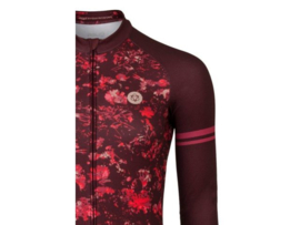 AGU Essential Abstract Flower dames fietsshirt lange mouwen - modica