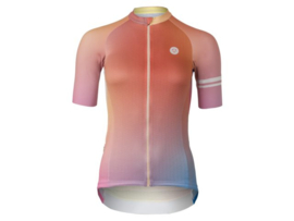 AGU Essential Gradient dames fietsshirt korte mouwen - multicolor