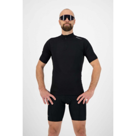 Rogelli Core fietsshirt korte mouwen - zwart