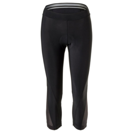 AGU Capri 7/8 dames fietsbroek - zwart