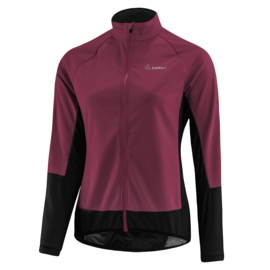 Löffler Alpha II WS Light Gore-Tex windstopper dames winter fietsjack - bordeaux