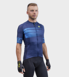 Alé Pragma Turbo fietsshirt korte mouwen - blauw