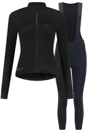 Rogelli Distance/Essential dames winter fietskledingset - zwart
