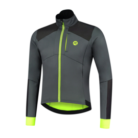 Rogelli Hi Vis winter fietskledingset - grijs/reflectie/fluor