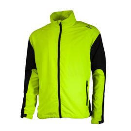 Rogelli Drummond hardloopjack heren - fluor/zwart