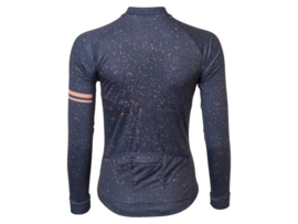 AGU Splatter dames fietsshirt lange mouwen - cadetto