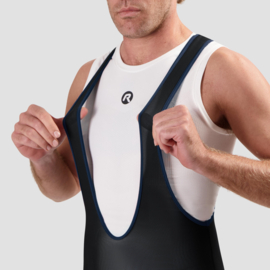 Rogelli Core heren bibshort - zwart/blauw