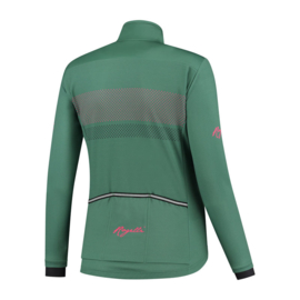 Rogelli Purpose/Nero dames winter fietskledingset - groen/coral/zwart