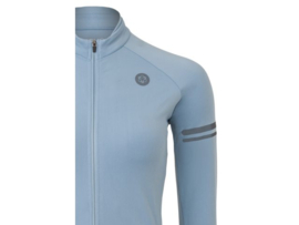 AGU Essential Thermo dames fietsshirt lange mouwen - lichtblauw