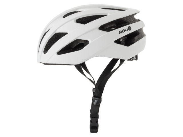AGU Glide fietshelm race - wit