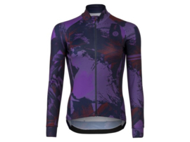 AGU Performance Flower dames fietsshirt lange mouwen - purple rain