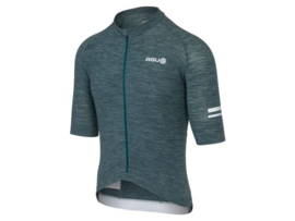 AGU Performance Merino  fietsshirt korte mouwen - deep sea green