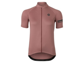 AGU Core dames fietsshirt korte mouwen - brown flux