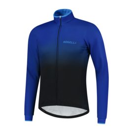 Rogelli Horizon heren winter fietsjack - blauw/zwart