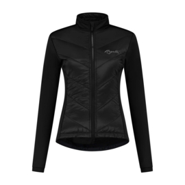 Rogelli Wadded dames winter fietsjack - zwart