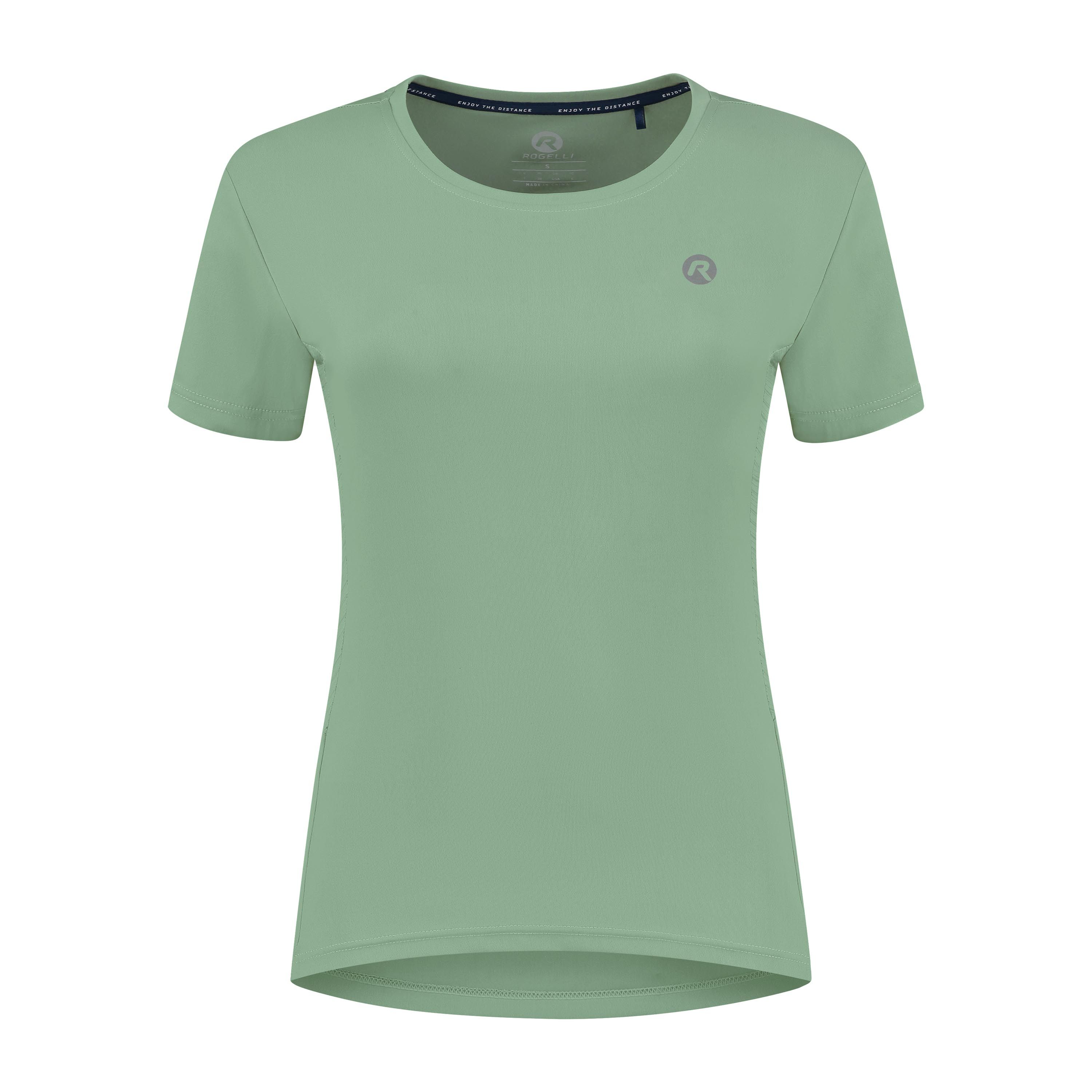 Rogelli Core hardloopshirt dames korte mouw - groen