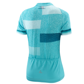 Löffler HZ Finessa dames fietsshirt korte mouwen - aqua