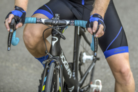 Rogelli Arios zomer fietshandschoenen - blauw/zwart