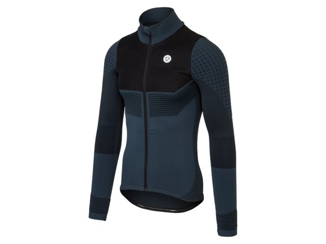 AGU Performance seamless fietsshirt lange mouwen - steel blue