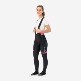 Rogelli Select II dames bibtight - zwart/roze