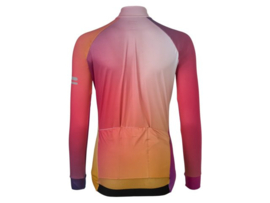 AGU Gradient dames fietsshirt lange mouwen - multicolor