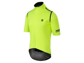 AGU Performance Rain fietsshirt korte mouwen - fluor