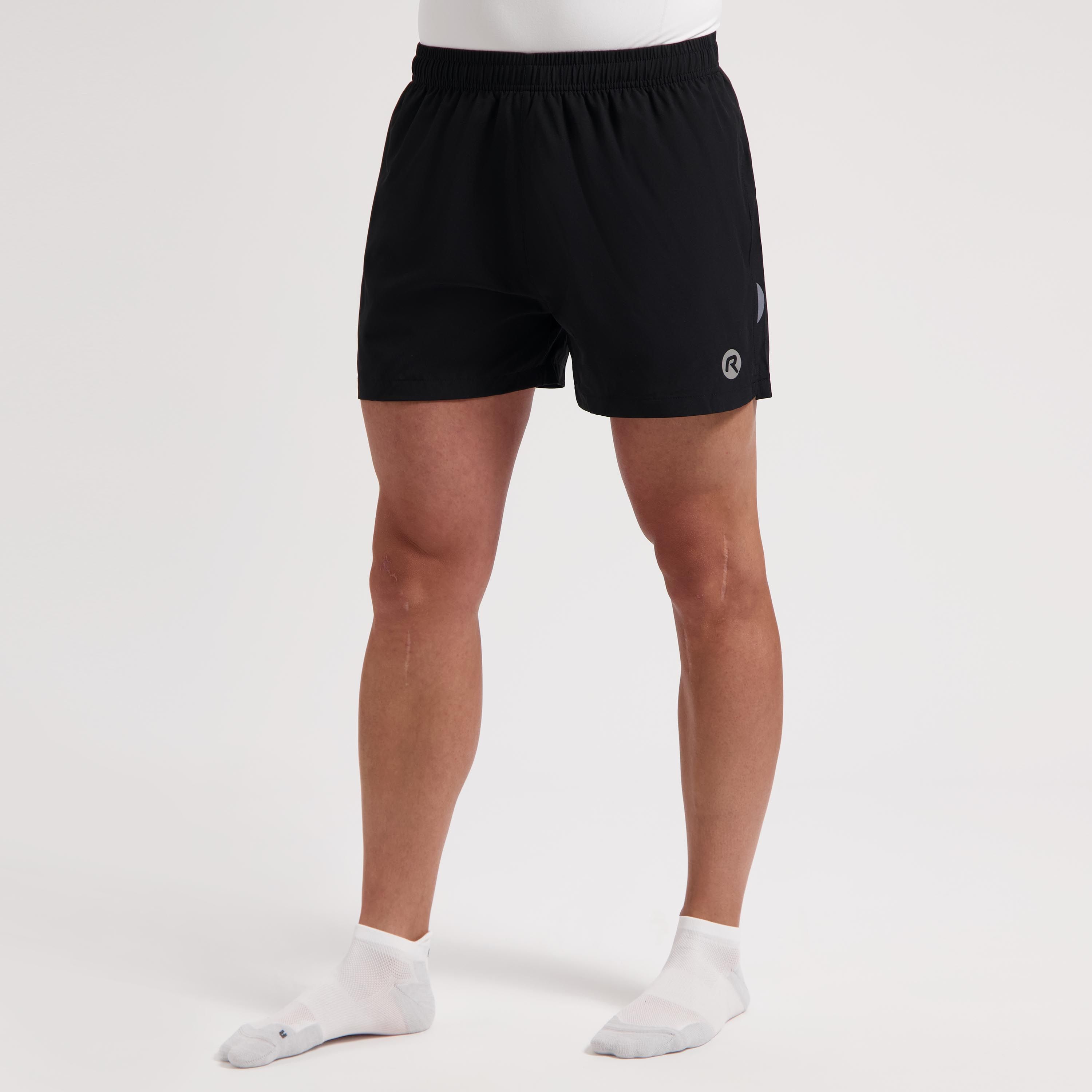 Rogelli Core 5" korte hardloopbroek heren - zwart