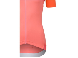 AGU Performance Colorblock dames fietsshirt korte mouwen - sakura blossom