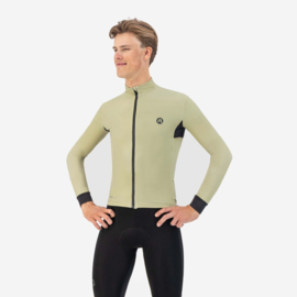 Rogelli Distance heren fietsshirt lange mouwen - zand