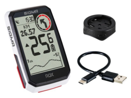 Sigma ROX 4.0 fietscomputer - wit