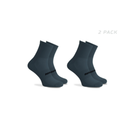 Rogelli Essential zomer fietssokken - blauw - 2 pack
