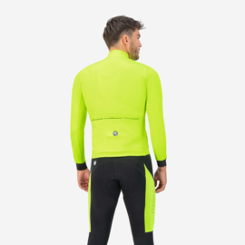 Rogelli Core heren fietsshirt lange mouwen - fluor