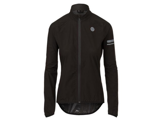AGU Essential dames regen fietsjack - zwart