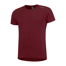 Rogello Promo hardloopshirt heren korte mouwen - bordeaux