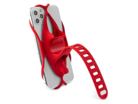 Bone Collection Bike Tie 4 universele fiets smartphonehouder - rood