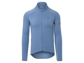 AGU Essential Thermo fietsshirt lange mouwen - specchio blue
