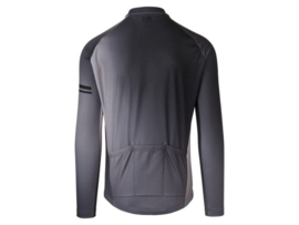 AGU Essential Gradient fietsshirt lange mouwen - zwart/grijs